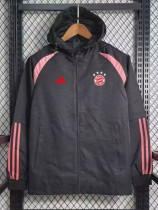 23/24 Bayern Black Windbreaker