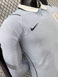 26/27 Uruguay Home Player version Long Sleeve Soccer Jersey