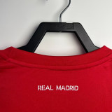 2011/2012 RMA Away Red Long Sleeve Retro Soccer Jersey (长袖)