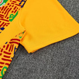 26/27 Ghana Yellow Training Shorts Suit