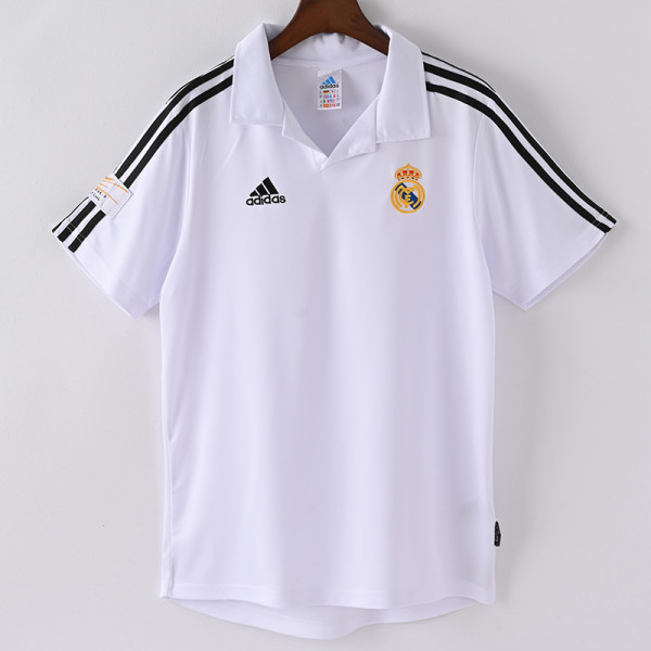 2001/2002 RMA Home Retro Soccer Jersey