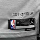 25/26 Sa Spurs FOX #4Grey Limited Edition Top Quality Hot Pressing NBA Jersey