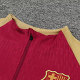 24/25 BAR Red Kids Half Pull Tracksuit  (童装、半拉链)