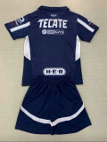 24/25  Monterrey Home Kids Soccer Jersey