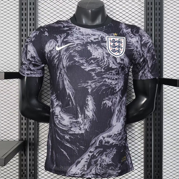 25/26 England Black Player Version Training Shirts