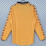 1998/1999 Wolves Home Long Sleeve  Retro Soccer Jersey
