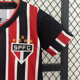 24/25 Sao Paulo Away Kids Soccer Jersey
