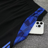 24/25  Man Utd  Black(Blue Edge)Training Shorts Pants(蓝边)