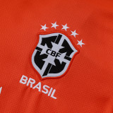 26/27 Brazil Orange Training Short Suit#D25271