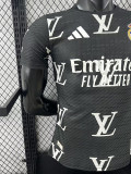 25/26 RMA Letter Edition Black  Player Version Soccer Jersey
