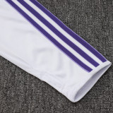 25/26  RMA White Retro Edition  Kids Half Pull Tracksuit #E2517 (半拉链)