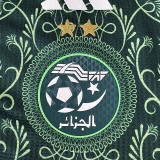 25/26   Algeria Green Player Version  Kids Soccer Jersey#A37