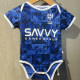 24/25 Al-Hilal Home  Baby Infant Crawl Suit