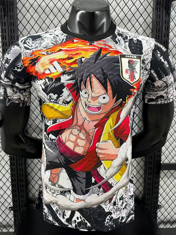 25/26 Japan Wukong Kid Grey Special Edition Player Version  Soccer Jersey