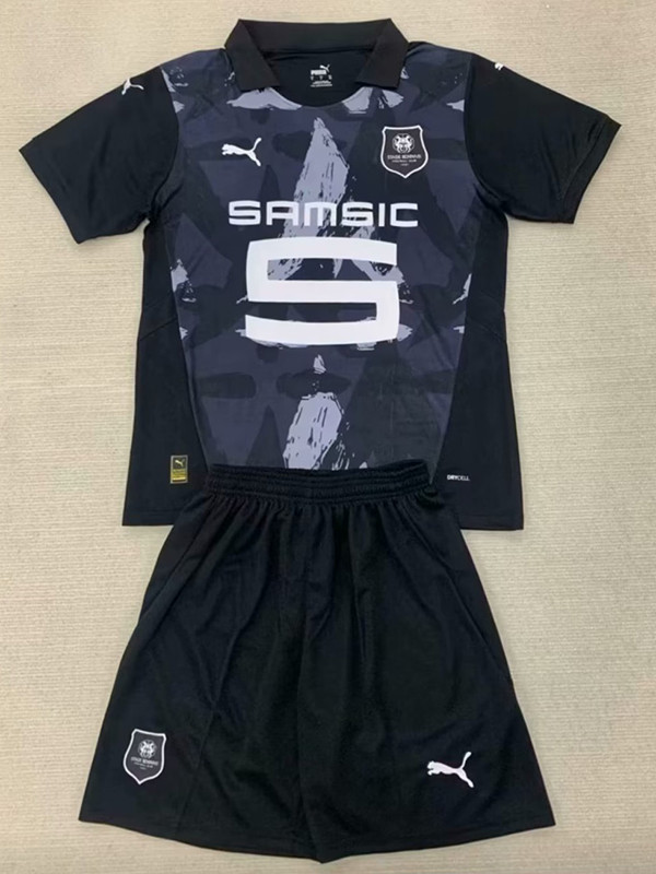 24/25 Stade Rennais Third Kids Jerseys