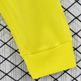 2008/2009 Villarreal Home  Long Sleeve Retro Soccer Jersey