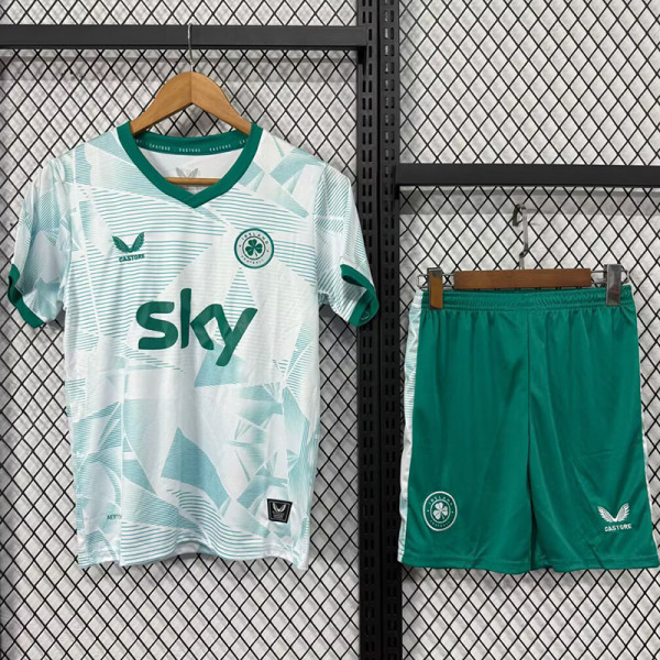 25/26 Ireland Away Kids  Soccer Jersey