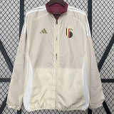 2024 Belgium Red & Yellow Double Sided Windbreaker (双面风衣)