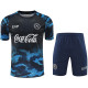 24/25 Napoli Black Blue Training Short Suit