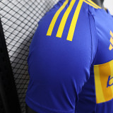 24/25  Boca Juniors Home Player Version Soccer Jersey