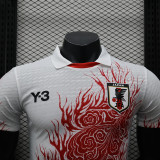 24/25 Japan White Red（Y-3)  Player Version Soccer Jersey