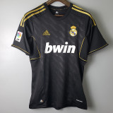 2011/2012 RMA Away Black Retro Soccer Jersey (钢印)