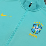 24/25  Brazil  Light Green Jacket Tracksuit