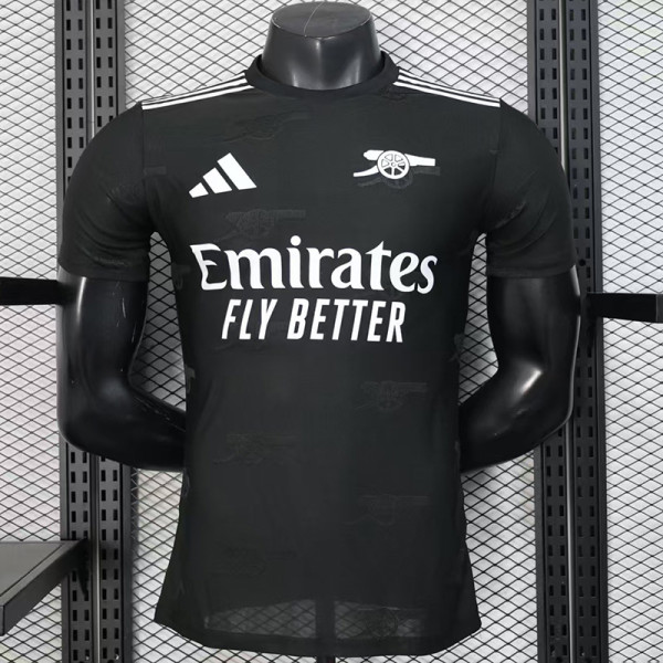 25/26 ARS Leisure Edition Black Player Version Soccer Jersey