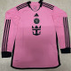 24/25 Inter Miami Home Long Sleeve Fans Soccer Jersey(长袖)