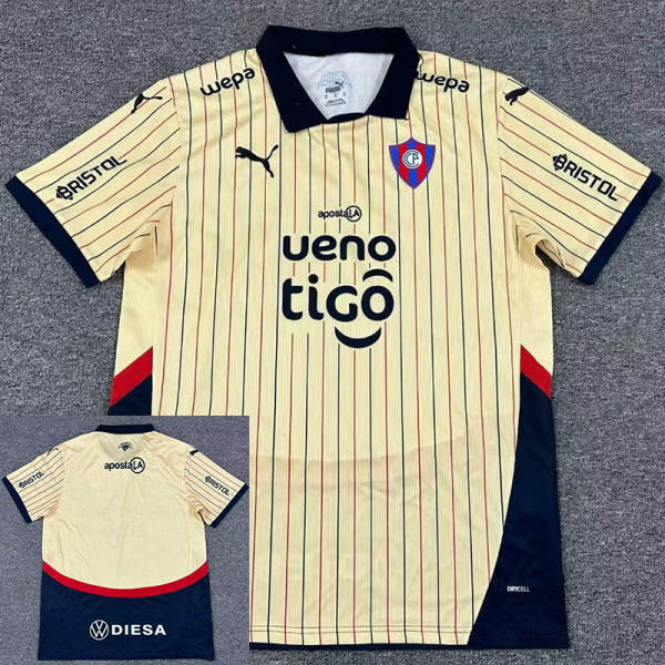 25/26 Cerro_Porteno Away Fans Soccer Jersey 波特诺山丘