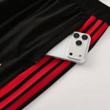 26/27 Belgium Black Hooded Windbreaker Tracksuit
