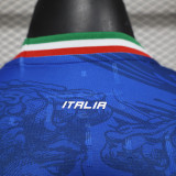 24/25 Italy Blue Special Edition Player Version Soccer Jersey