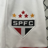 24/25 Sao Paulo Home Kids Soccer Jersey