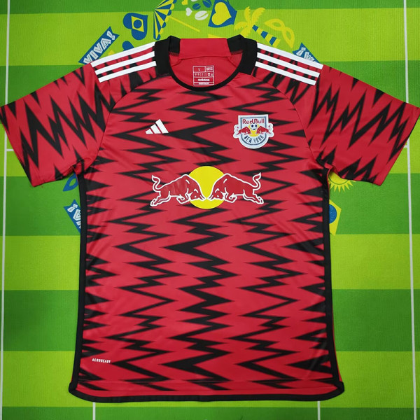 24/25 New York Red Bulls Away Fans Soccer Jersey (纽约红牛)