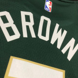 22/23 Celtics BROWN #7 Green City Edition Top Quality Hot Pressing NBA Jersey