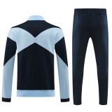 24/25  France Light Blue Color Jacket Tracksuit （浅蓝）