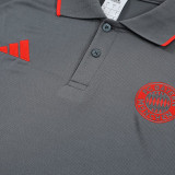 25/26 Bayern Dark Grey polo shirts pants suit