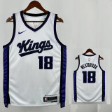 23/24 KINGS WESTBROOK #18 White Top Quality Hot Pressing NBA Jersey