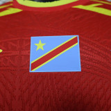 26/27 Congo Red Player Version Soccer Jersey(带章)