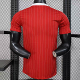 25/26 Man Utd Leisure Edition Red Player Version Soccer Jersey