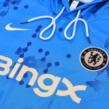 24/25 CHE Lake Blue Hooded  Tracksuit
