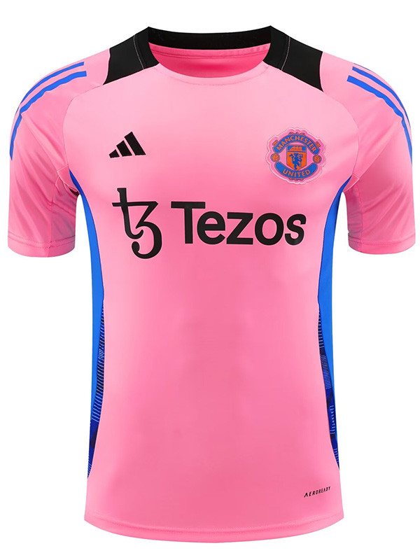 24/25  Man Utd Pink Training Shirts