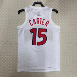 22/23 Raptors CARTER #15 White Top Quality Hot Pressing NBA Jersey