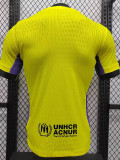 25/26 BAR Yellow Special Edition Player Version Soccer Jersey(队标）