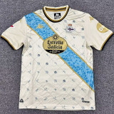 25/26 La Coruna Third Beige Fans Soccer Jersey米黄色