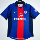2000/2001 PSG  Home  Retro  Soccer Jersey