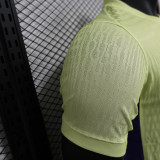 24/25 BAR Yellow Special Edition Player Version Soccer Jersey(大胸花）