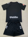 24/25  Real Betis Black Goalkeeper  Kids Soccer Jersey