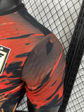 25/26 Japan Boxing Champion  Black Red Player Version  Soccer Jersey