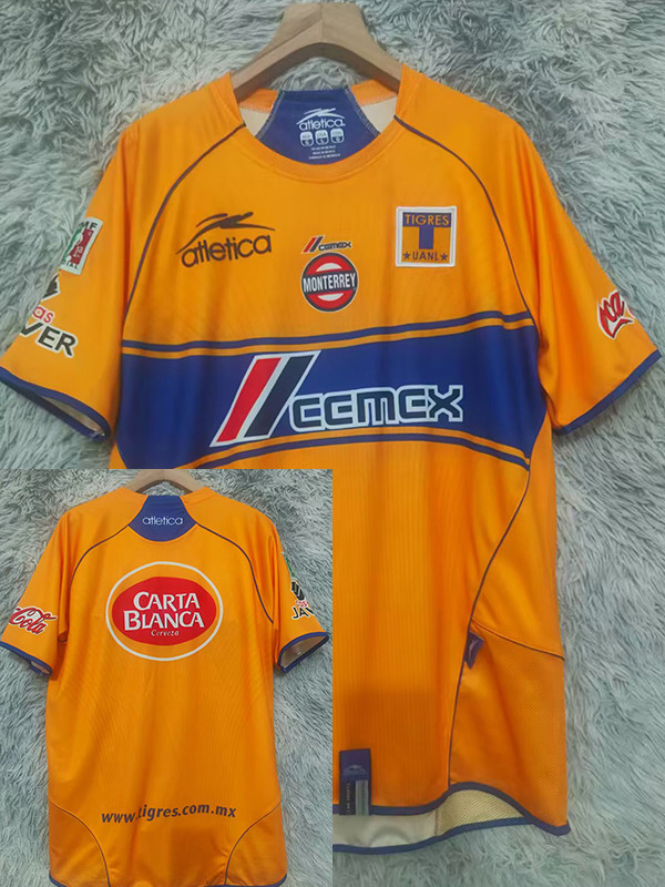 2004/2005 Tigres UANL Home Retro Soccer Jersey
